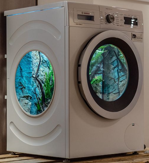 Aquarium Waschmaschine